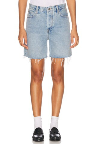 FRAME Timeless Short in Blue | FWRD 