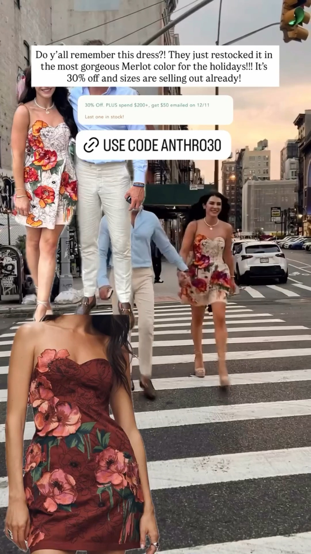 Do y’all remember this dress?! They just restocked it in the most gorgeous Merlot color for the holidays!!! It’s 30% off and sizes are selling out already! Size down it fits big in the top. Use code ANTHRO30

#LTKGiftGuide #LTKHoliday #LTKootd