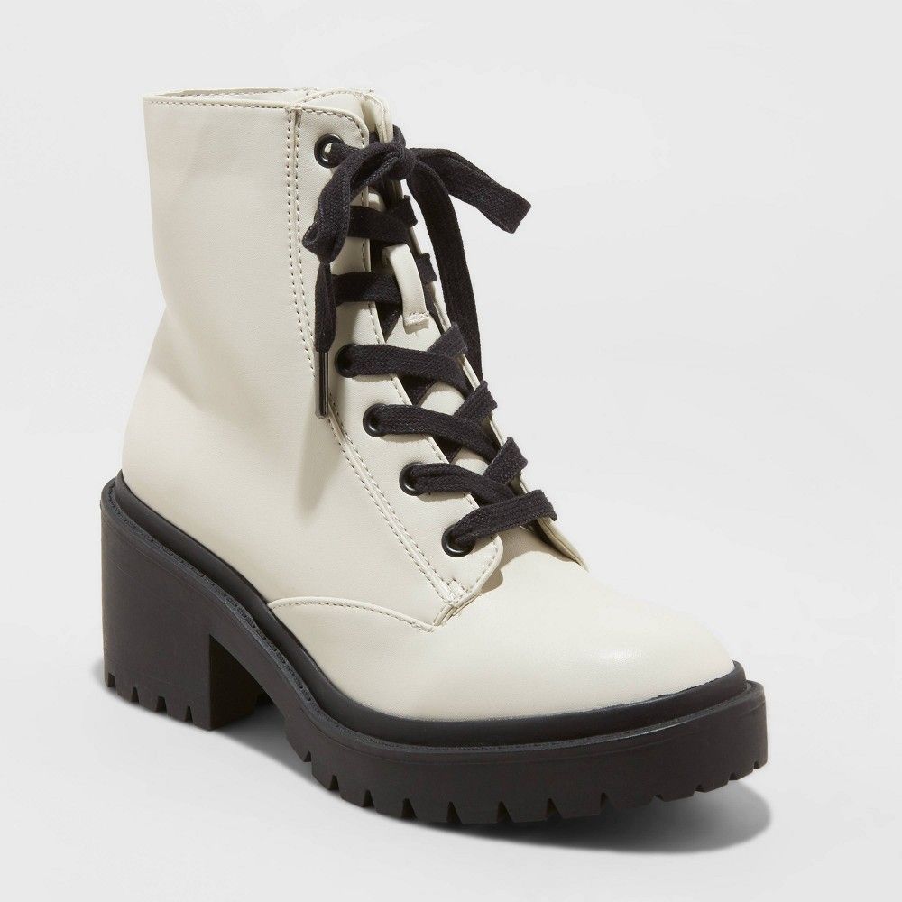 Womens Brie Lace Up Combat Boot - Universal Thread™ | Target