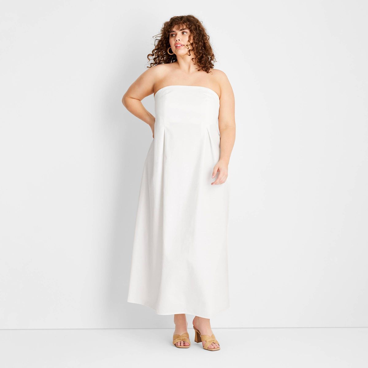 Women's Strapless Column Ankle Length Dress - Future Collective™ with Jenee Naylor | Target