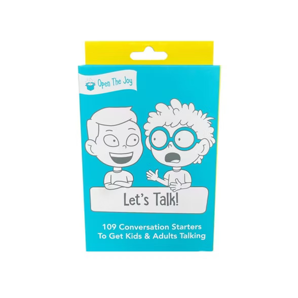Open The Joy - Let's Talk Conversation Starter Cards | Target