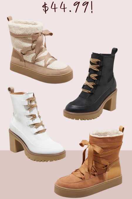 Winter boots new at Target! $44.99 

#LTKshoecrush #LTKSeasonal #LTKHoliday