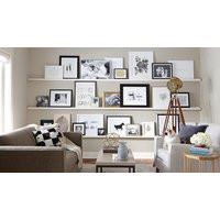 8 Feet, 96 Inch, Picture Ledge, Shelf, Floating Book Wall Photo Display Ledge - White | Etsy (US)