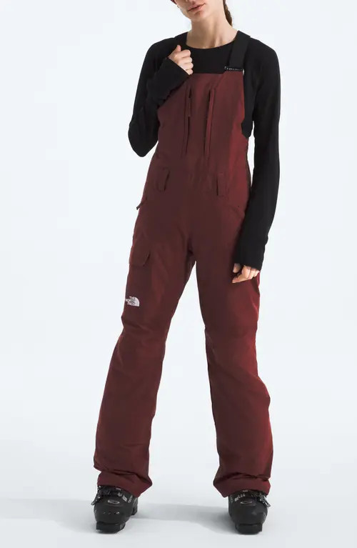 The North Face Freedom Insulated Waterproof Snow Bib Overalls in Sumac at Nordstrom, Size Small | Nordstrom