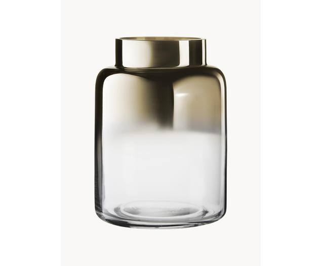 Mundgeblasene Glas-Vase Uma mit Gold-Schimmer | Westwing EU