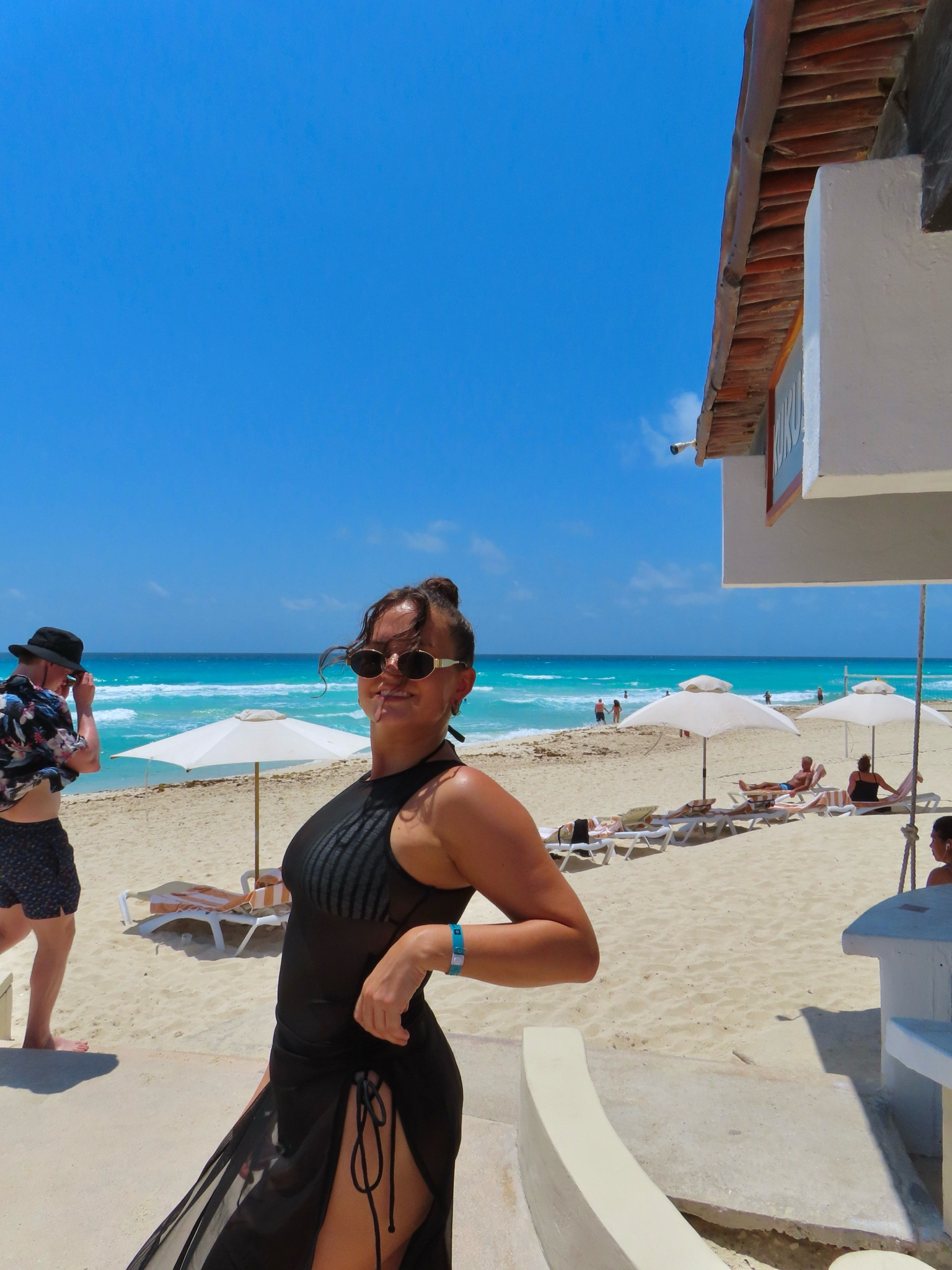 Loving Cancún!! Beach cover up and swimmy of the day! 

#LTKTravel #LTKSeasonal #LTKStyleTip