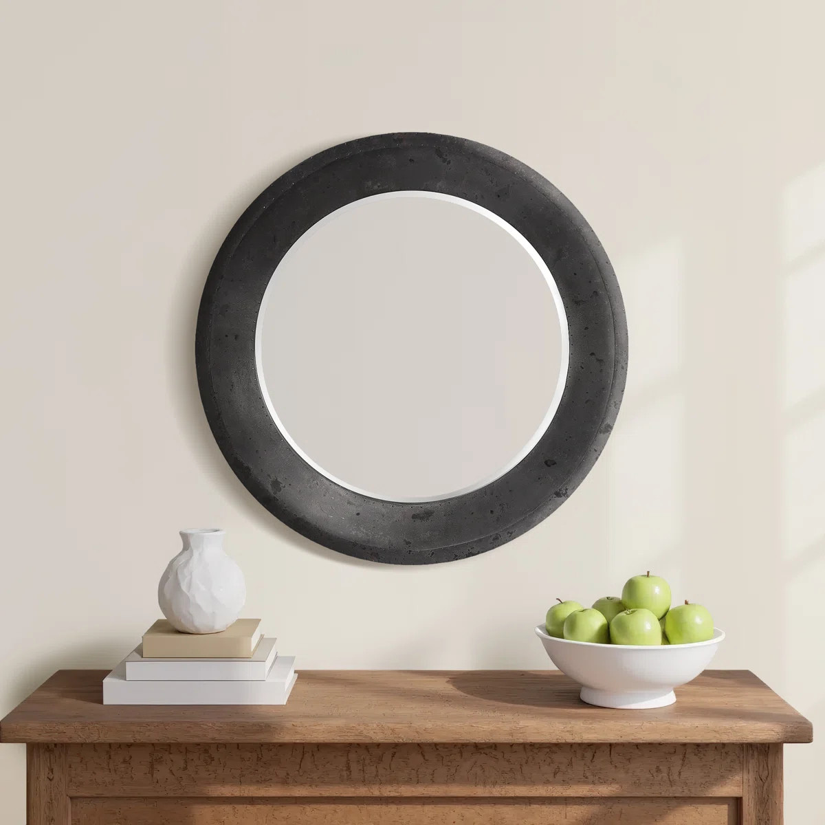 Birch Lane\u2122 Carey Metal Round Wall Mirror & Reviews | Birch Lane | Birch Lane