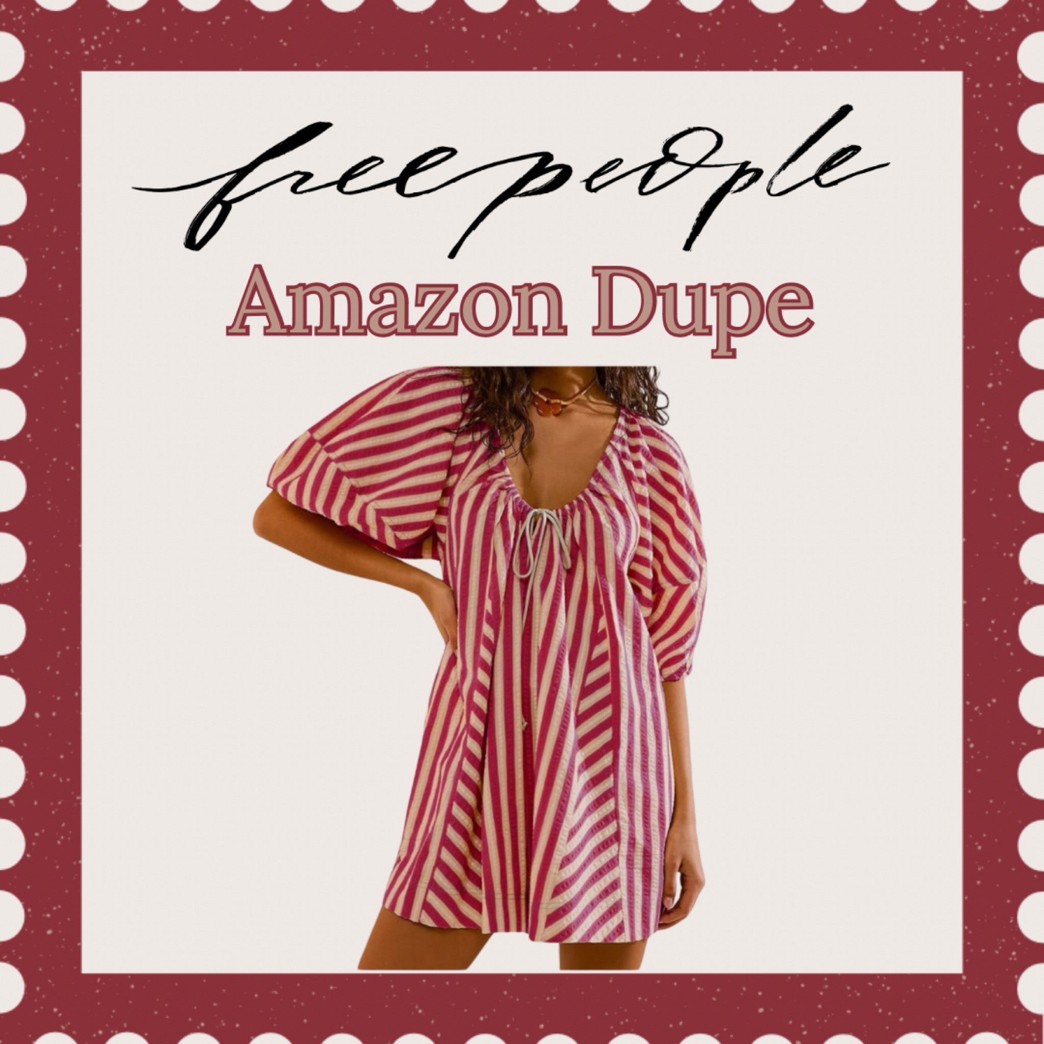 Another Free People dupe from Amazon. This little romper is so cute and under $30!!!😍 #freepeople #romper #stripes #beachy #dupe #amazon #fp #freepeopledupe #under30 #backtoschool #pink #slay #styledbyval

#LTKSaleAlert #LTKSeasonal #LTKFindsUnder50