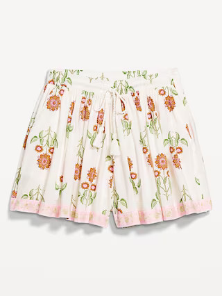 High-Waisted Volume Flounce Shorts -- 2.5-inch inseam | Old Navy (US)