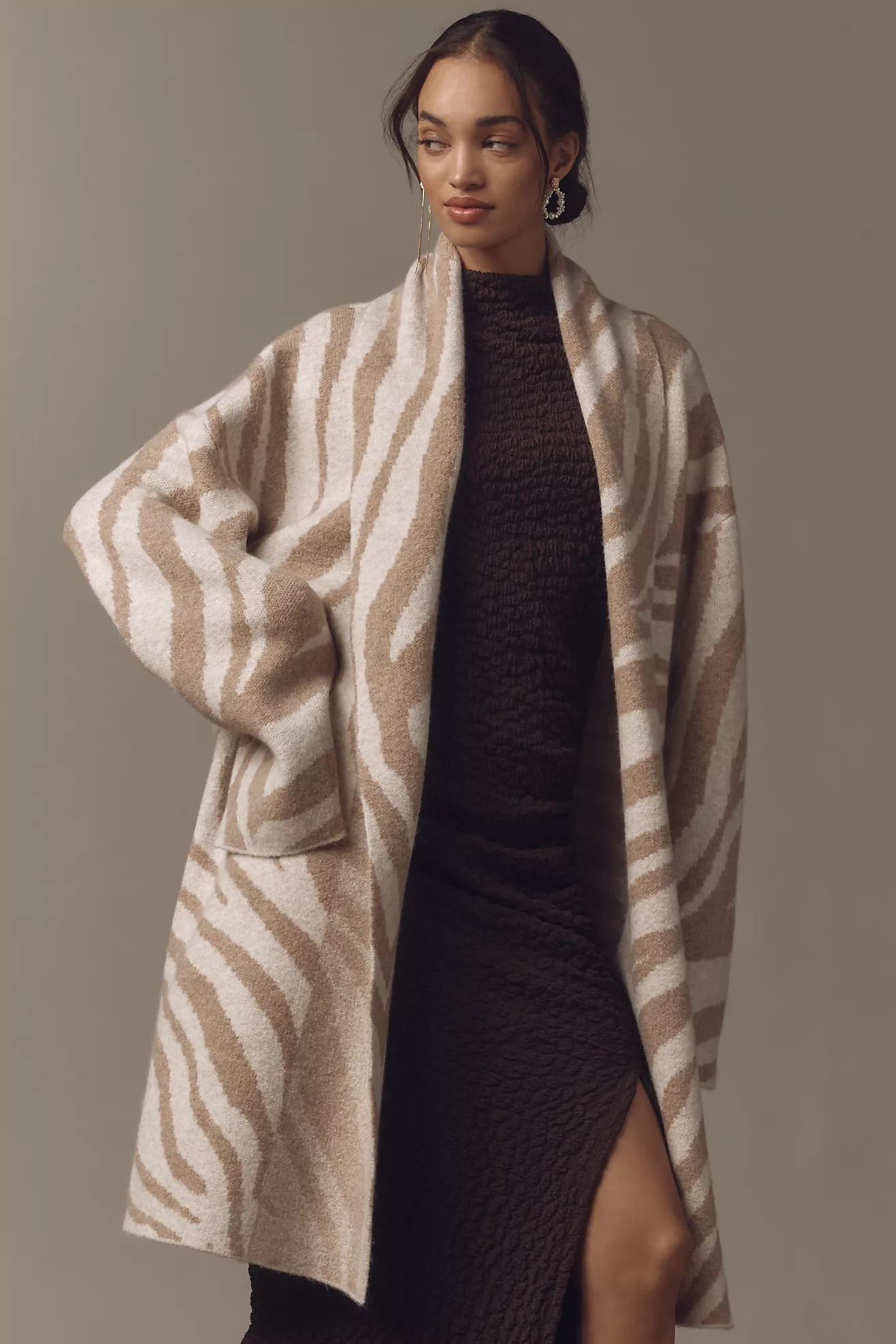 The Mariel Longline Cardigan Sweater | Anthropologie (US)