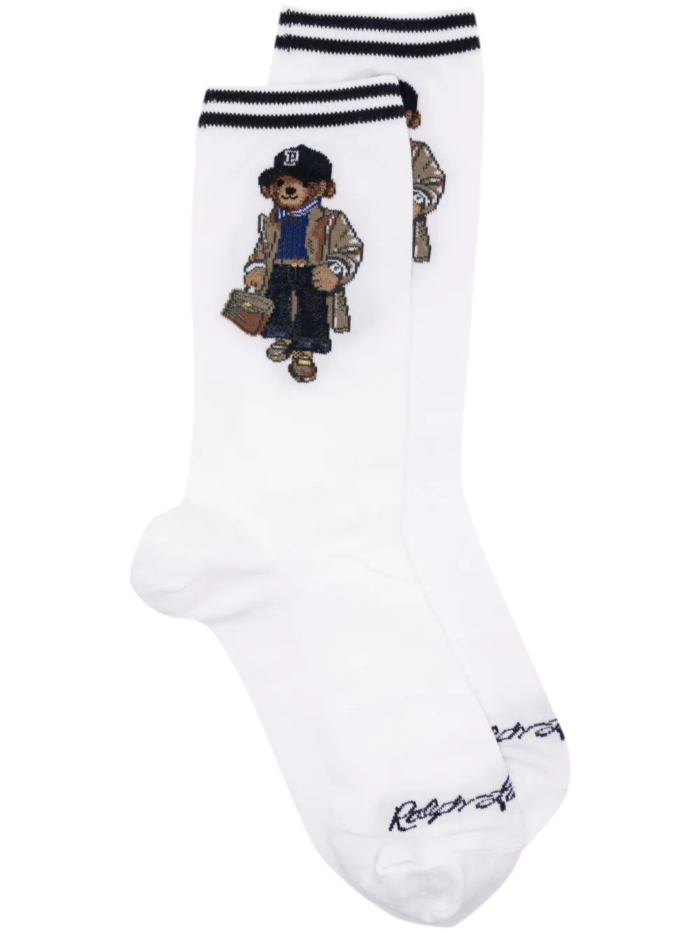 Polo Ralph Lauren Polo Bear Ankle Socks - Farfetch | Farfetch Global