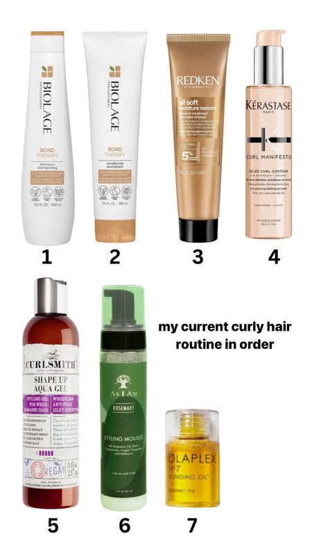 Curly girls this is the line-up you need for the most defined curls

#LTKbeauty