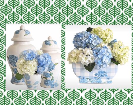 Blue and white and hydrangea dreams in this Lauren Haskell x Chapple Chandler collection. Ginger jars, vases, frames  

#LTKFind #LTKhome #LTKunder100