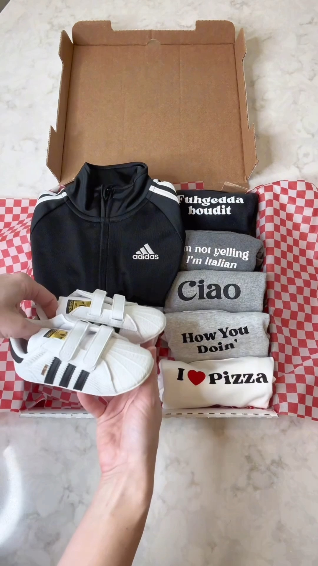 Italian themed baby shower gift idea