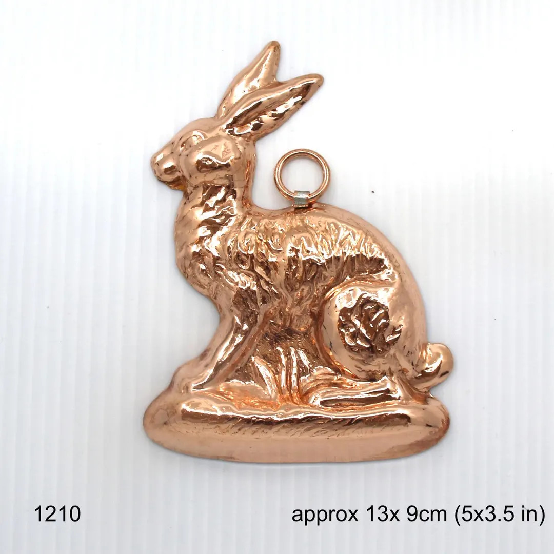 Birth Gramm Rabbit Hare Copper Mold BG1210 New! - Etsy | Etsy (US)