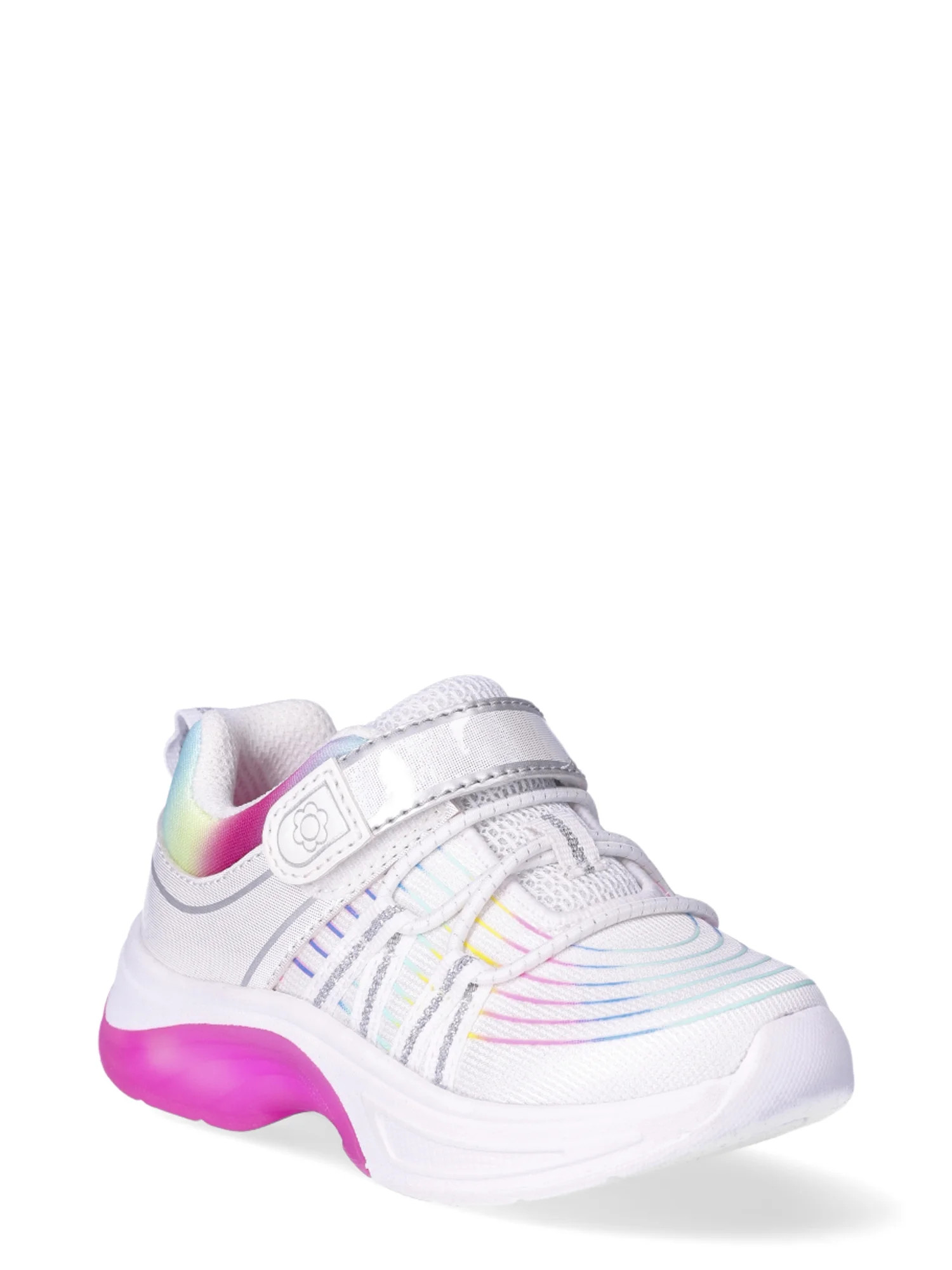 Athletic Works Girl's Low Top Light Up Sneakers - Walmart.com | Walmart (US)