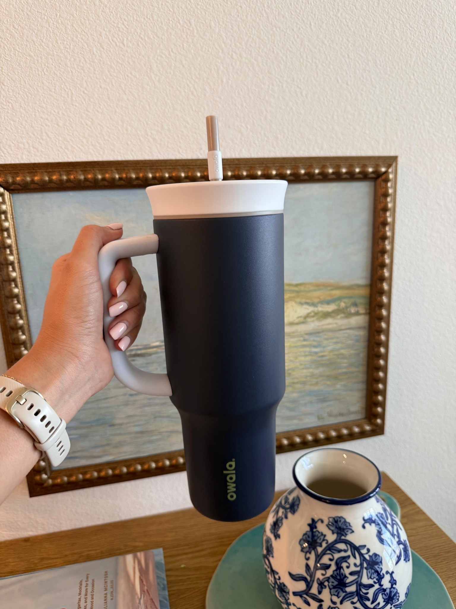 My new emotional support water bottle!!! EEEP I DRINK SO MUCH WATER WHEN I GET A NEW ONE! 

#LTKfitnessgoals #LTKSpringSale #LTKselfcare