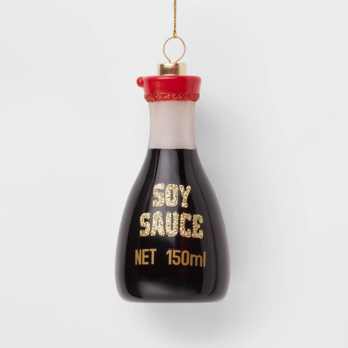 Glass Soy Sauce Bottle Christmas Tree Ornament - Wondershop™ | Target
