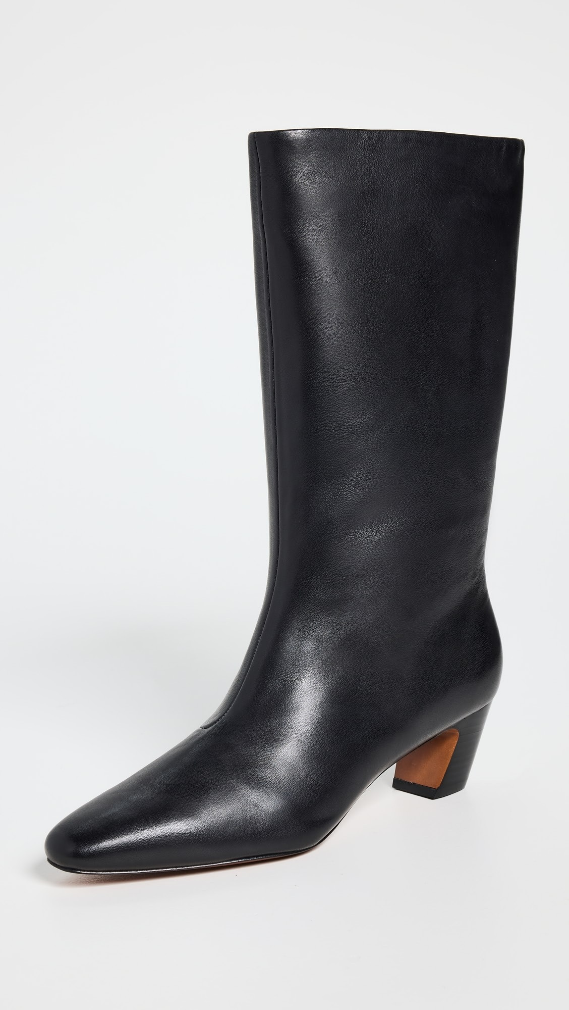 Cleo Kicked Heel Calf Boots | Shopbop