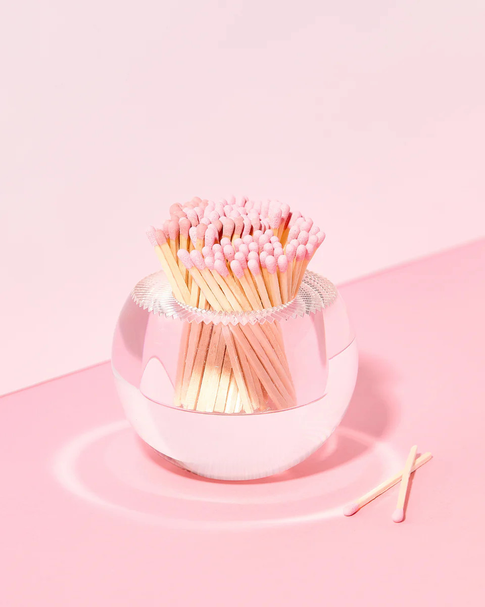 Match Striker | Light Pink Matches | Tart By Taylor
