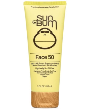 Sun Bum Face Lotion Spf 50, 3-oz. | Macys (US)