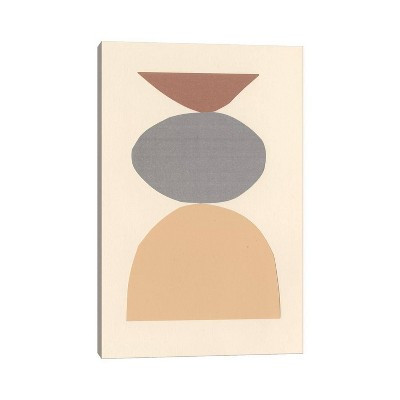 18" x 12" x 1.5" Neutral Sculpt II by Renee Stramel Unframed Wall Canvas - iCanvas | Target