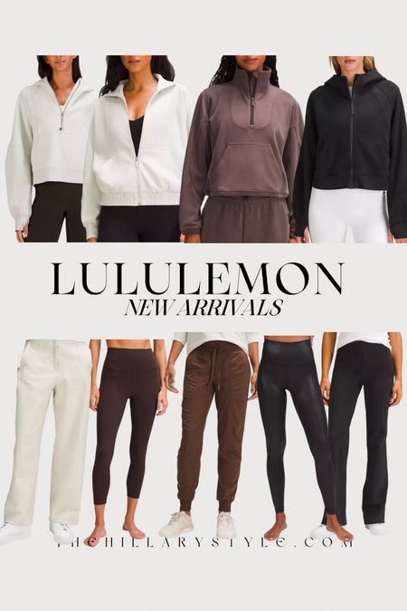 Lululemon New Arrivals: Fall new arrivals at Lululemon still available in all sizes. Leggings, joggers, sweats, trousers, sweatshirt, jacket, zip-up, Align leggings, Scuba jacket, hoodie, Athleisure, athletic wear, workout wear, fall outfit, fall fashion.

#LTKSeasonal #LTKstyletip #LTKfitness