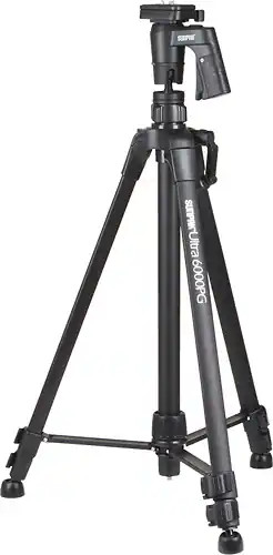 Sunpak - PlatinumPlus Ultra 6000PG 61" Tripod - Black | Best Buy U.S.