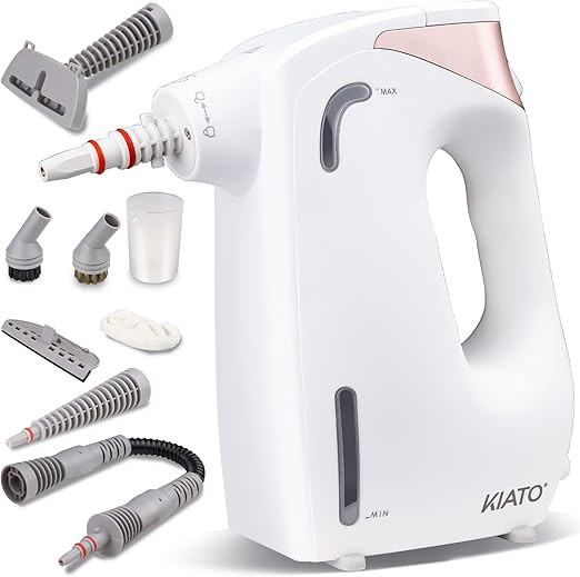 Handheld Steam Cleaner, Handheld Steamer for Cleaning, with Steam Lock Button for Hands-free Stea... | Amazon (US)