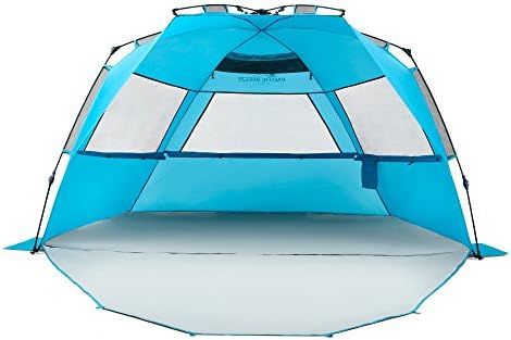 Pacific Breeze Easy Setup Beach Tent Deluxe XL | Amazon (US)