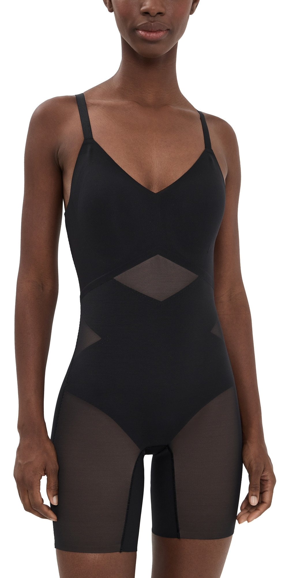 Honeylove Mid-Thigh Bodysuit Runway S | Shopbop