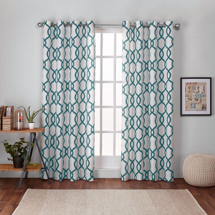 Kochi Linen Blend Grommet Top Window Curtain Panel - Exclusive Home® | Target