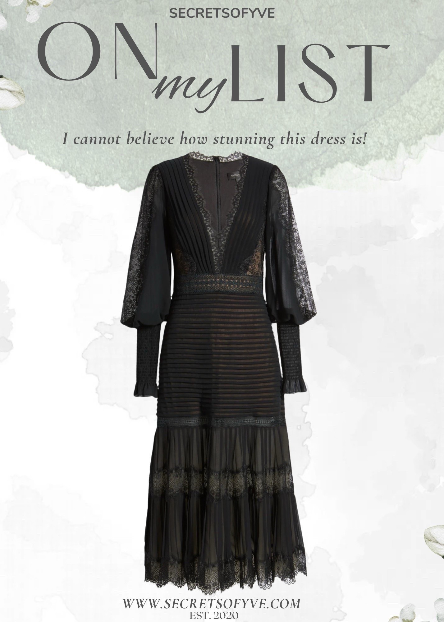 SecretsofYve: This dress is so elegant and pretty.. Wedding guest dress. Event dress. 
#Secretsofyve #ltkgiftguide @nordstrom
Always humbled & thankful to have you here.. New posts daily at 3pm & 4:15pm EST. 
CEO: PATESI Global & PATESIfoundation.org
@secretsofyve : where beautiful meets practical, comfy meets style, affordable meets glam with a splash of splurge every now and then. I do LOVE a good sale and combining codes! #ltkstyletip #ltksalealert #ltkfamily #ltku #ltkfindsunder100 #ltkfindsunder50 #ltkover40 #ltkpetite #ltkplussize #ltkmidsize #ltktravel #ltkparties #ltkbump #ltktall #ltkwatchnow secretsofyve 

#LTKWedding #LTKSeasonal #LTKWorkwear