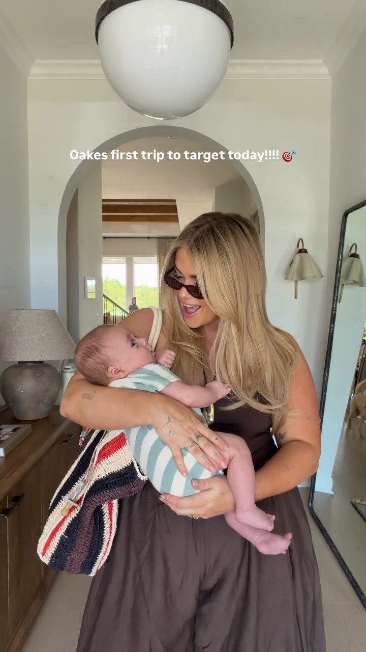 Oakes first trip to target today!!!! 🎯 
Tank — large 
Pants — XL (sold out in brown but linked Amazon ones I saw really good reviews on)

#LTKootd #LTKSeasonal #LTKMidsize