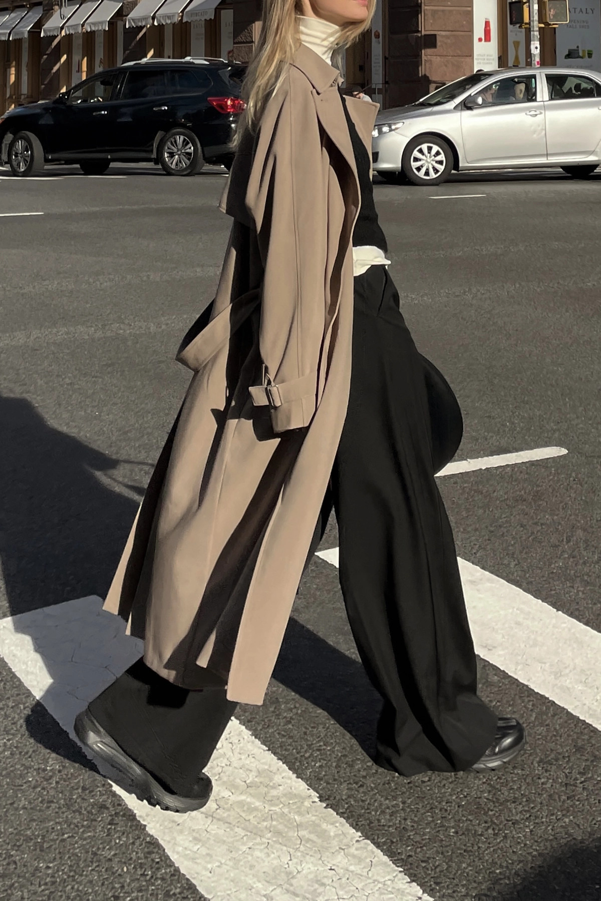 OVERSIZED TRENCH COAT | OAK + FORT