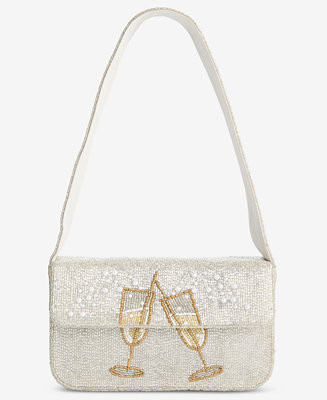 Hand Beaded Shoulder Bag | Macy's