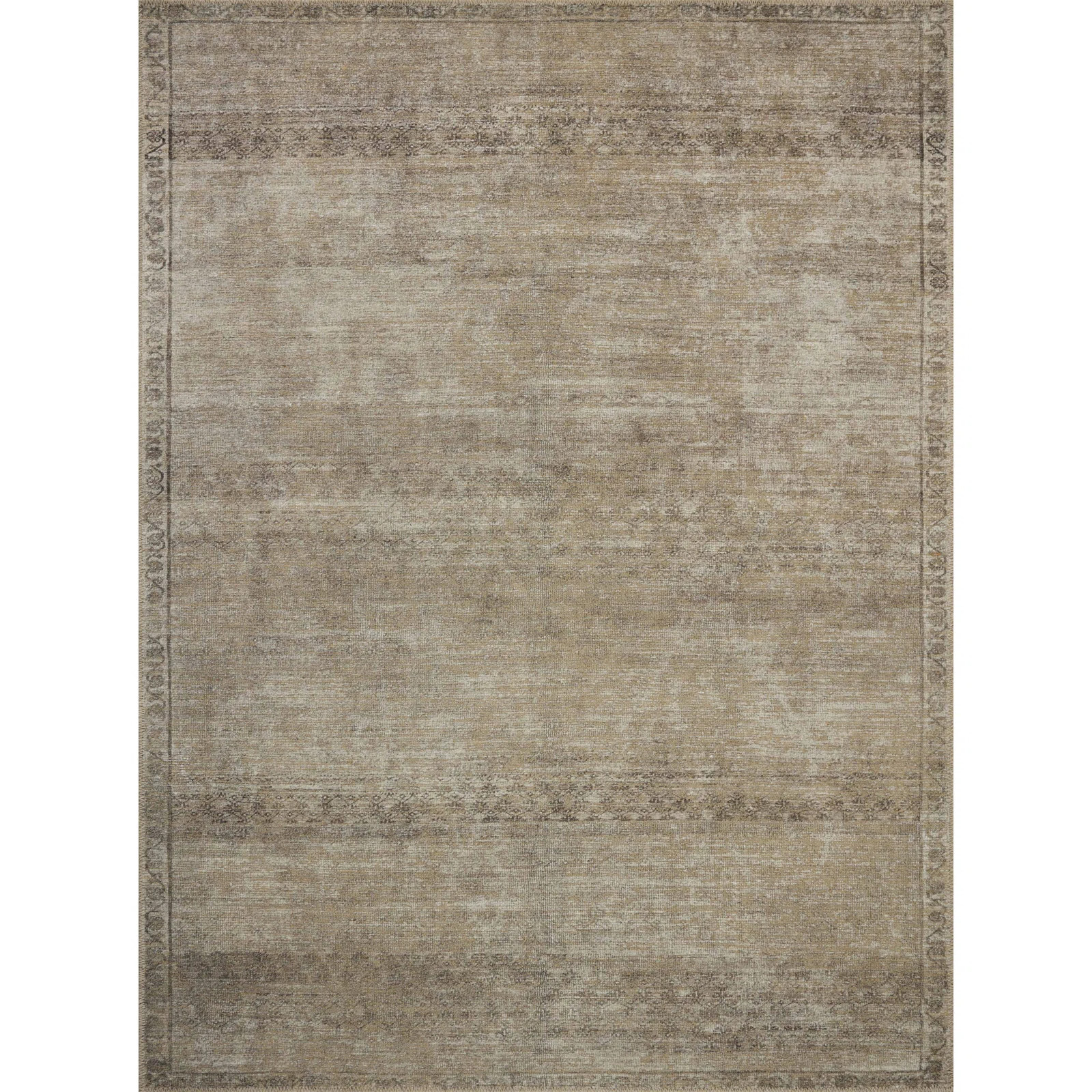Amber Lewis x Loloi Cambria Ash / Bark Area Rug | Wayfair North America