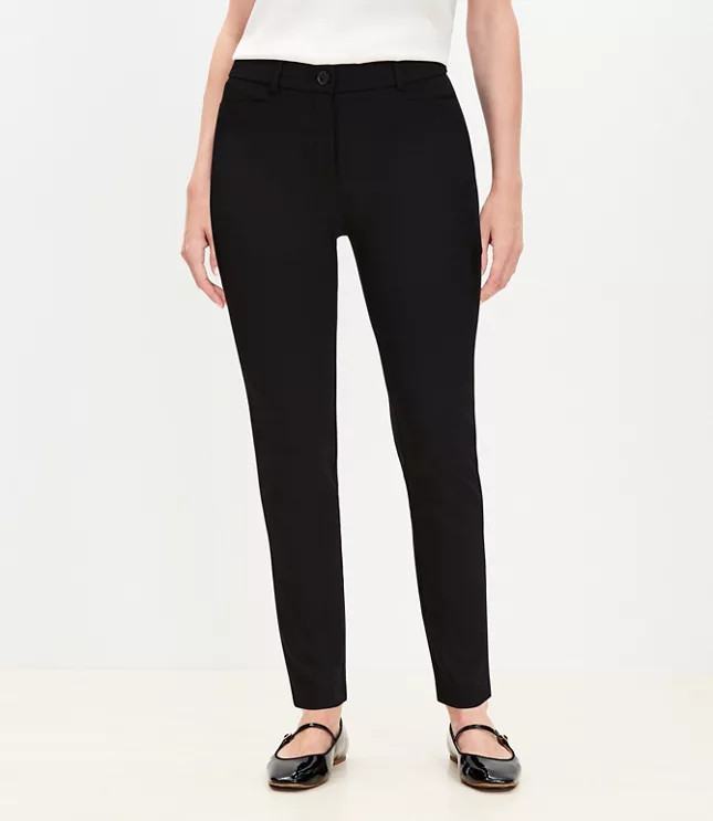 Petite Curvy Sutton Skinny Pants | LOFT