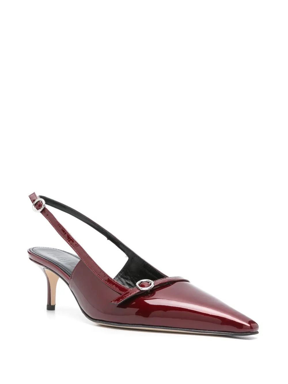 Aeyde 55mm Catrina Pumps | Red | FARFETCH UK | Farfetch Global