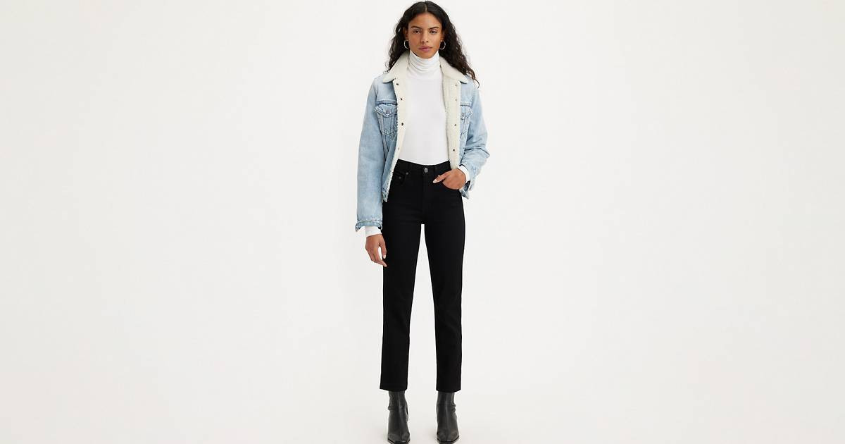 724 High Rise Slim Straight Cropped Women's Jeans | Levi's US