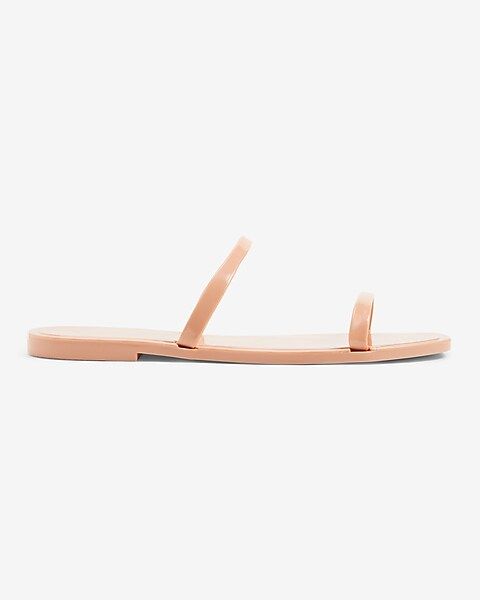 Jelly Slide Double Band Sandals | Express