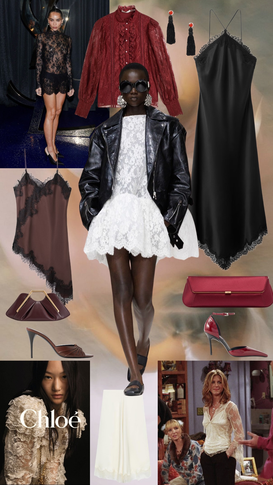 The Return of Romantic Dressing

Romantic dressing with a darker edge. Burgundy, lace, and timeless wardrobe staples I’ll be wearing on repeat.

darkromance, burgundy, lace, romanticstyle, romanticfashion, leatherjacket, slipdress, satindress, laceblouse, burgundyaccessories, fallfashion, autumnstyle, chloestyle, bohochic, femininestyle, outfitinspiration, fashionedit, ltkstyle, shopmy, styleinspo

#LTKsummer #LTKdatenight #LTKstyletip