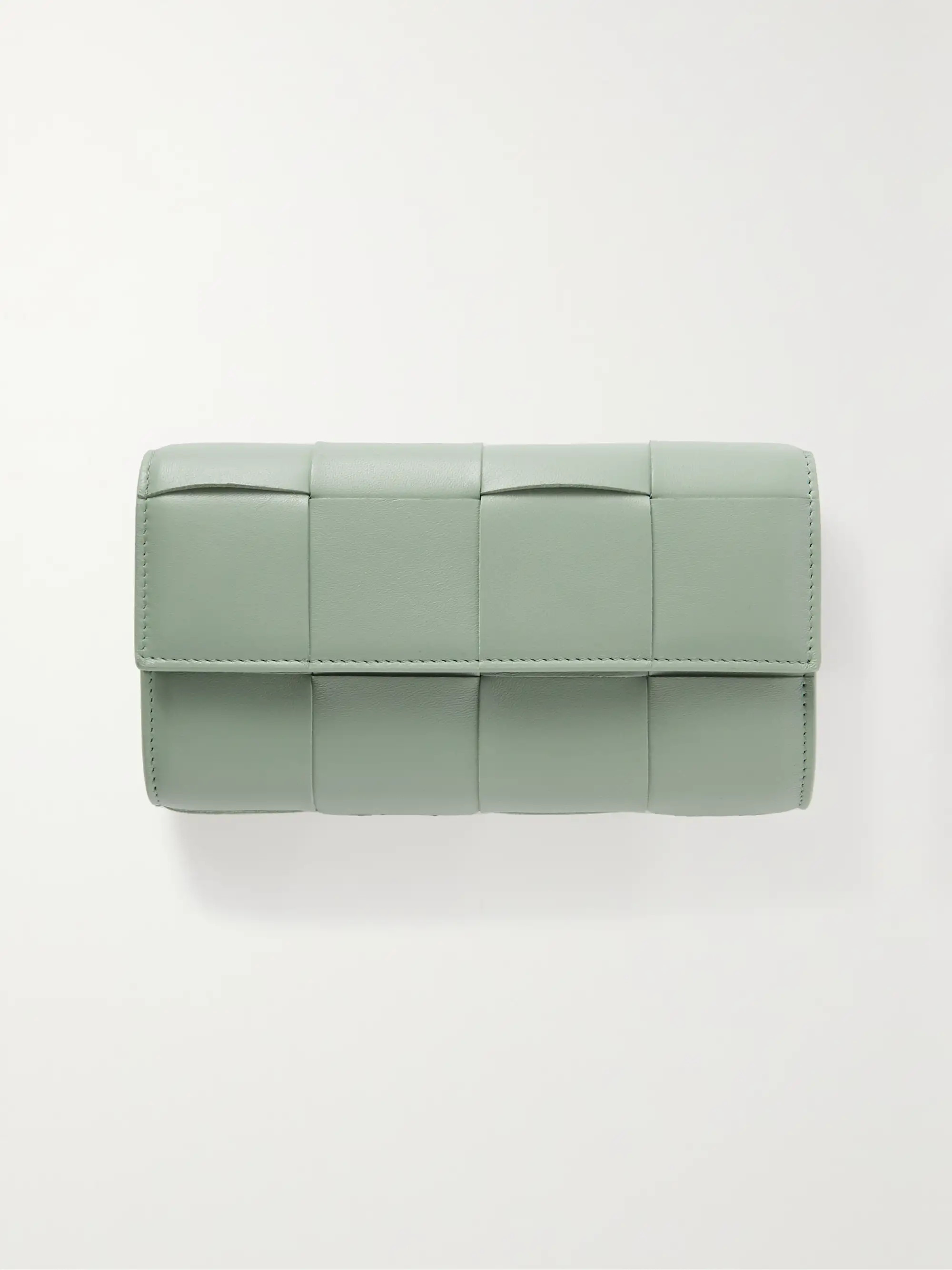 Cassette intrecciato leather wallet | NET-A-PORTER (US)