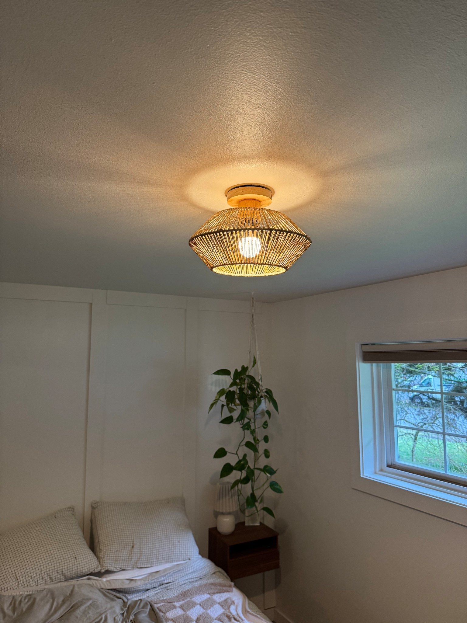 One of my favorite overhead lights in our house 🫶🏼

#LTKU #LTKFindsUnder50 #LTKHome