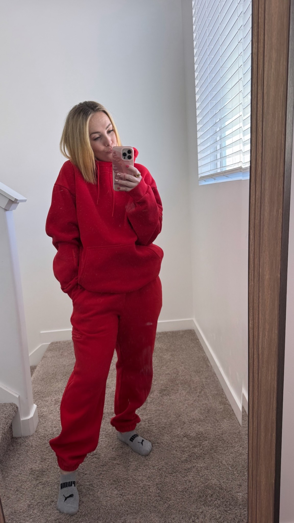 Sundays are for lounging and the comfiest Comfrt sets ❤️
Large in top and bottom! 

#LTKmomlife #LTKSaleAlert #LTKselfcare