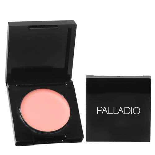Palladio Under Eye Brightener, Conceal, Brightens, Reduces Appearance of Dark Circles, With Caffeine Peptides & Vitamin E, Tired Skin Color Correcting Brightener & Primer, Light to Medium (Soft Pink) | Amazon (US)