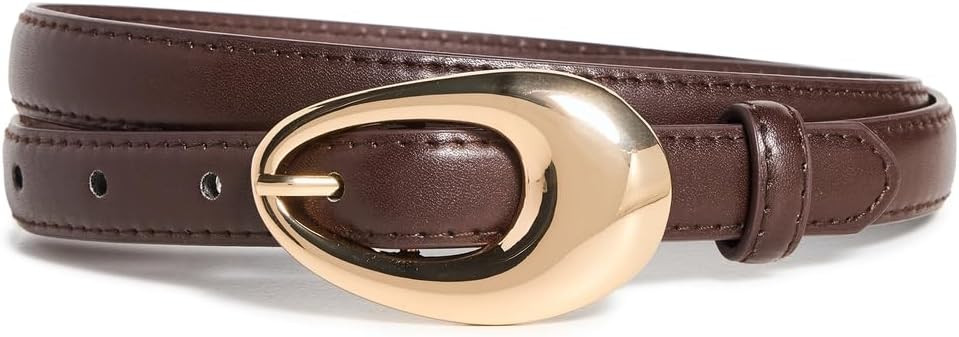 SHASHI Women's Oval Buckle Belt | Amazon (US)