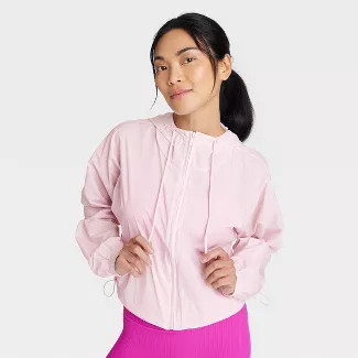 Women's Full-Zip Windbreaker Jacket - All in Motion™ | Target