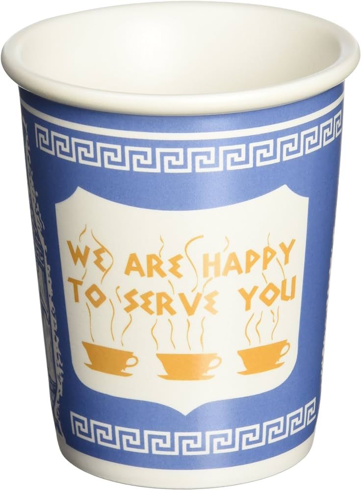Exceptionlab Inc. 0-Ounce Ceramic Cup "We are happy to serve you" | Amazon (US)