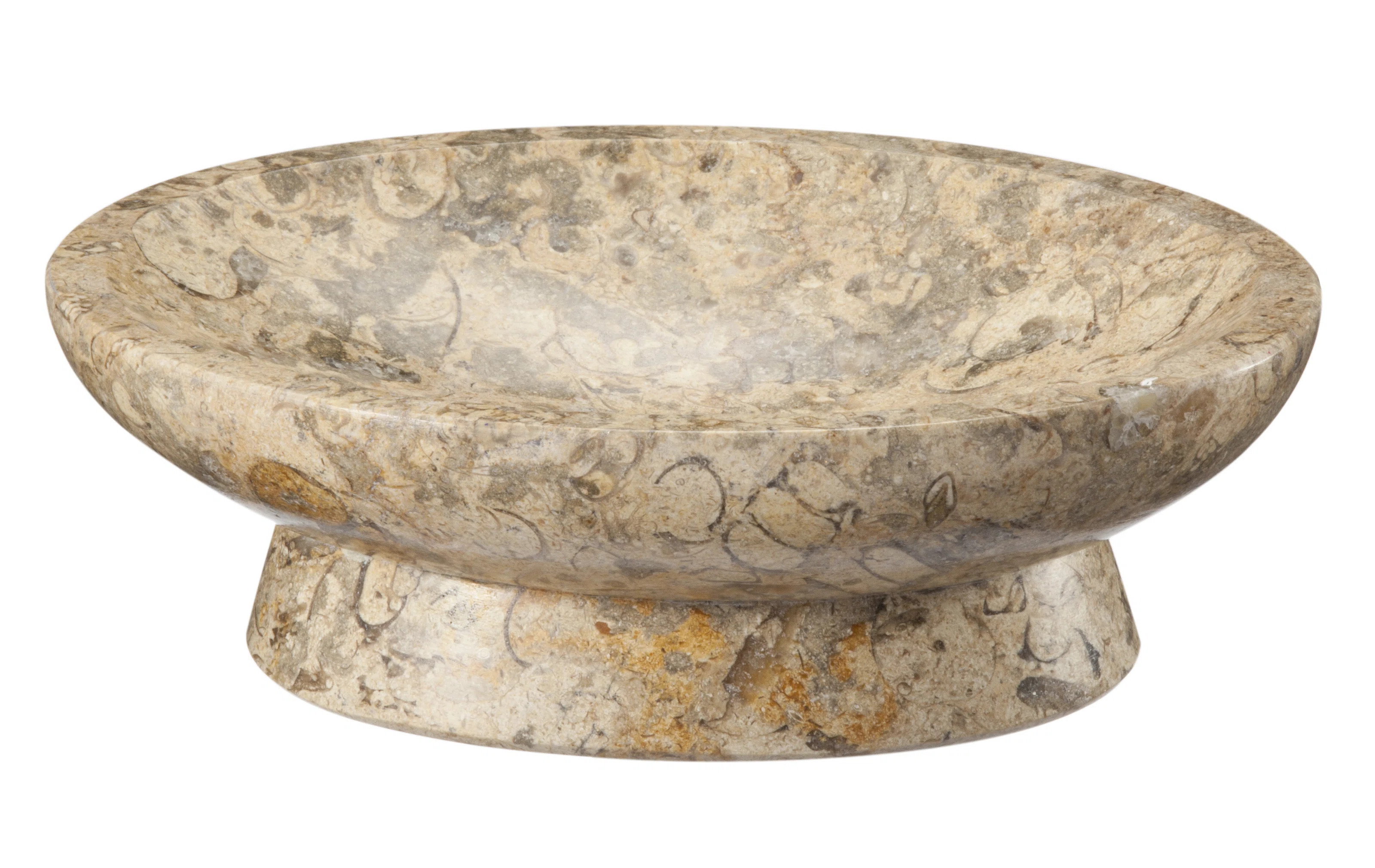 Fleur De Lis Living Ransome Fossil Stone Oval Soap Dish | Wayfair | Wayfair North America